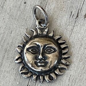 Mexico Sun Silver Charm